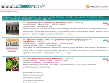 Tablet Screenshot of annunci.dimmidove.it